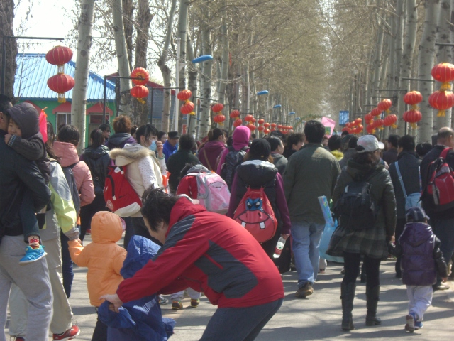 留民营景区迎来旅游高峰